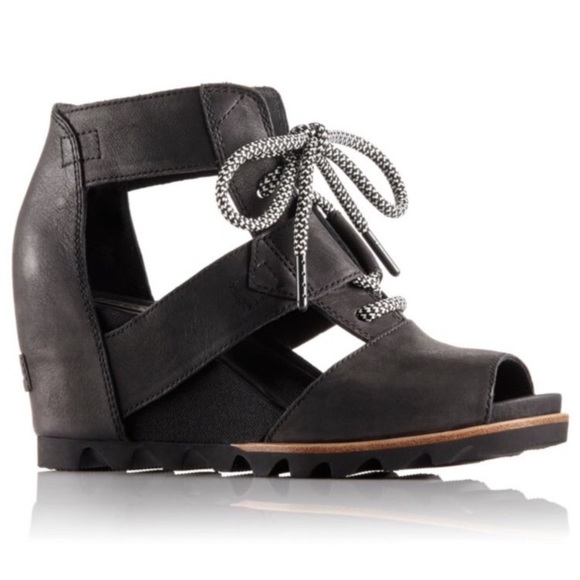 Sorel Shoes - Sorel Joanie Lace Wedge Sandal